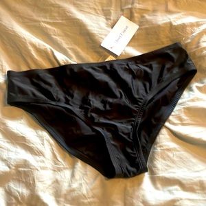 NWT Black bikini bottoms size XL